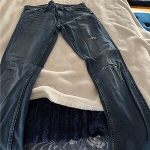 Calvin Klein Jeans Dark Blue Denim Waistband Logo